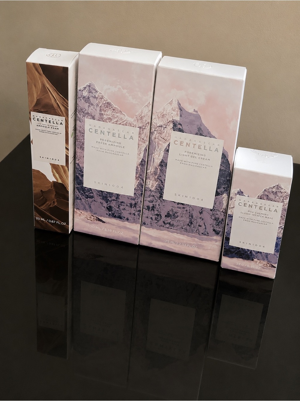 Madagascar Centella Pink Hydrating Skincare Set